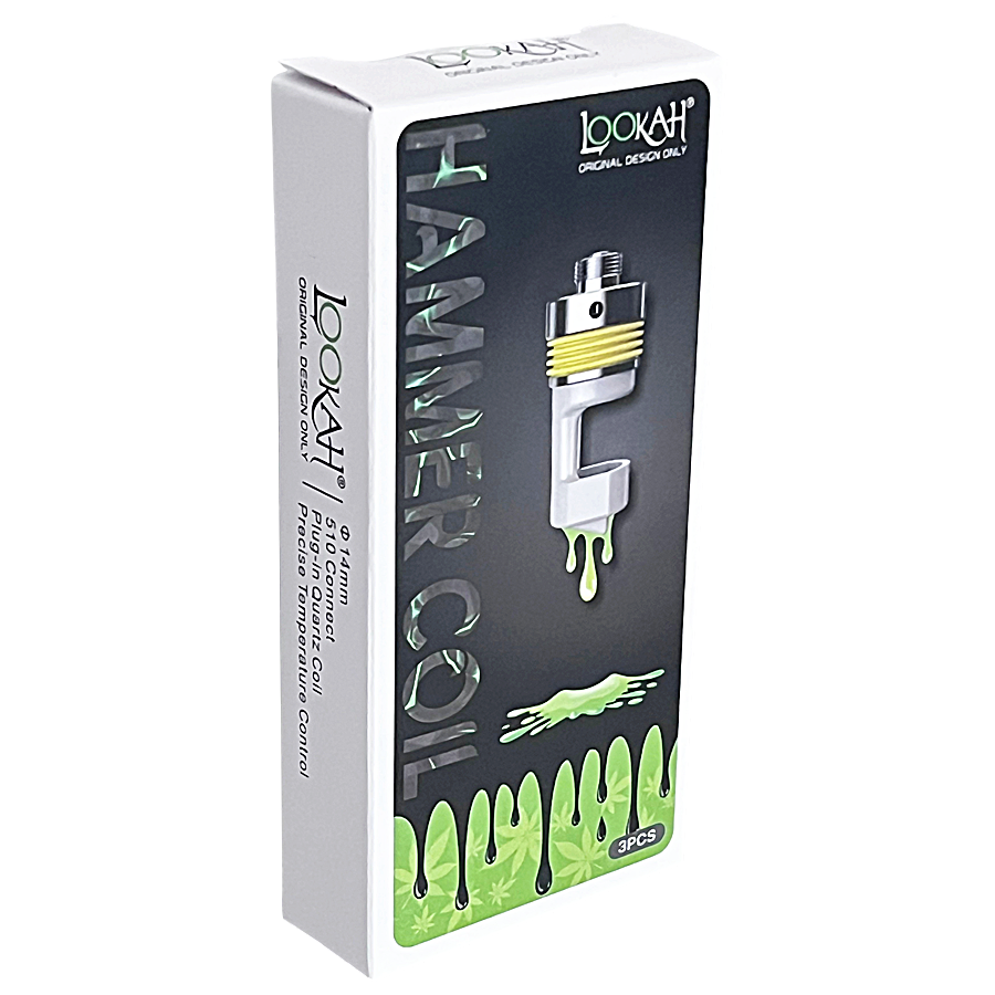 Lookah Hammer Quartz Coil | 510 Connect | 3 Pack product image